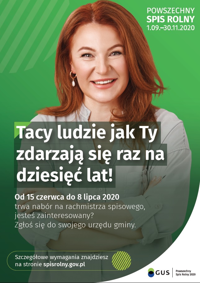 Plakat Spis rolny