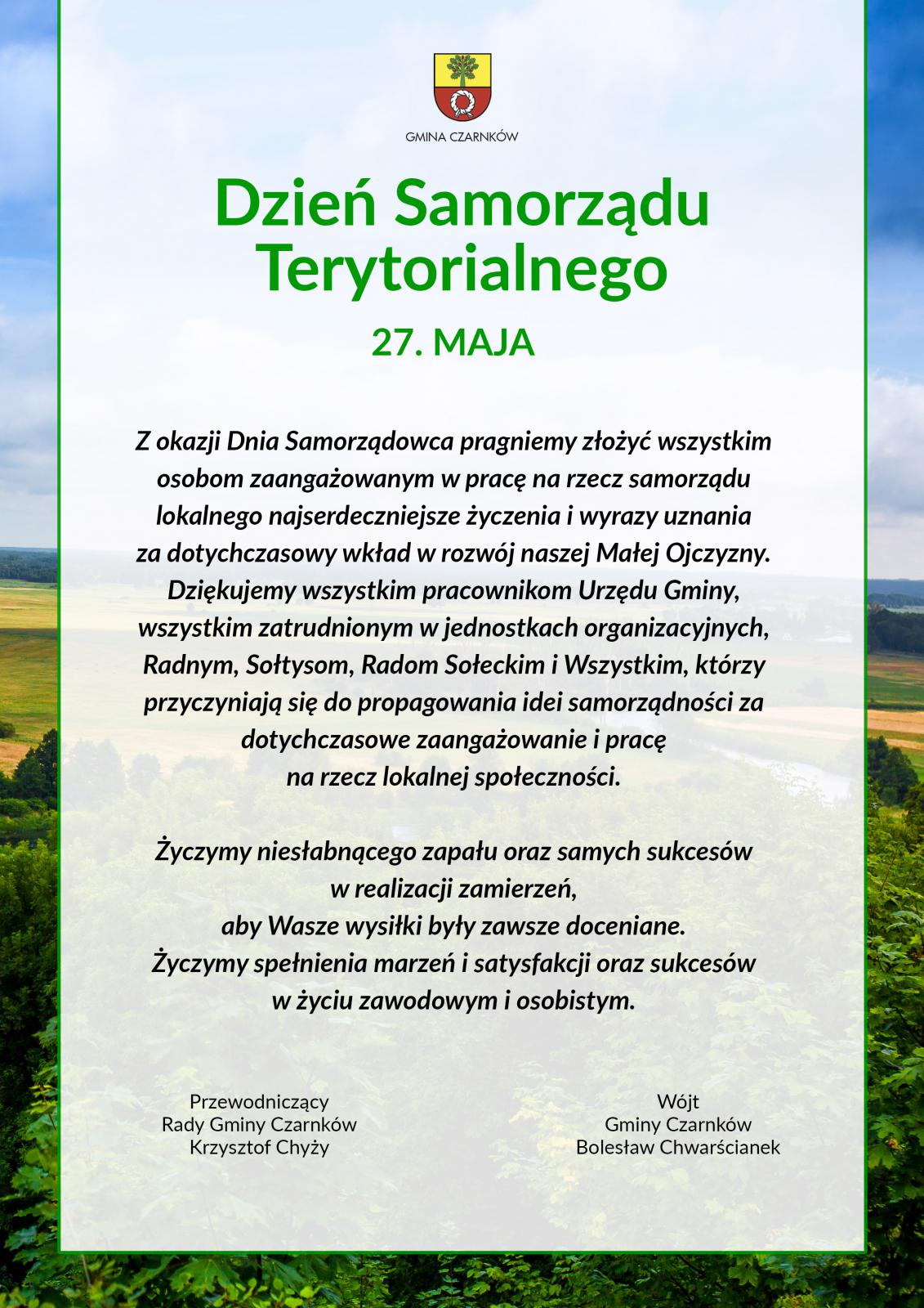 Dziś obchodzimy Dzień Samorządu Terytorialnego. 31 lat temu odbyły się pierwsze wolne wybory w powojennej Polsce.