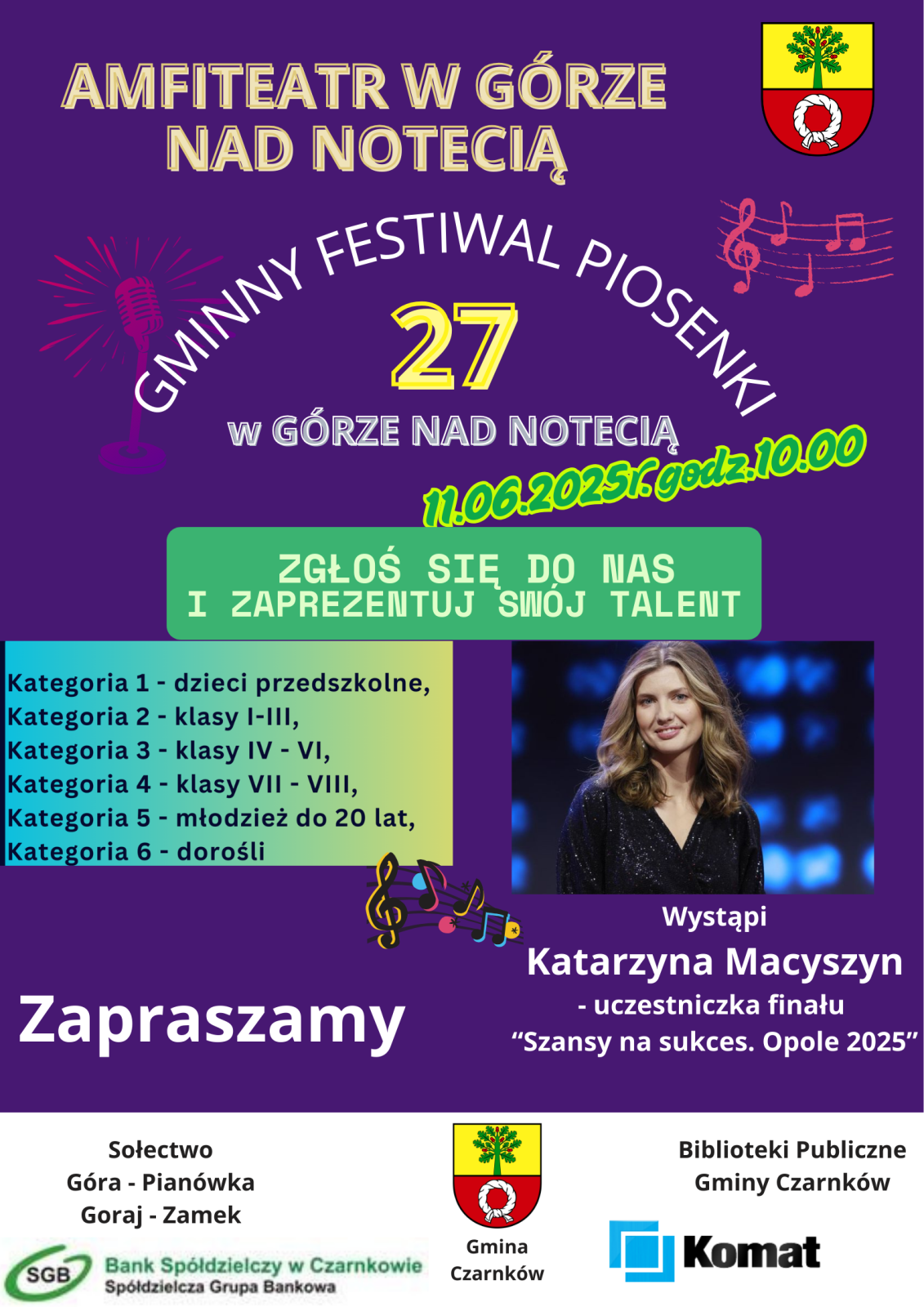Festiwal Piosenki w Górze nad Notecią 
