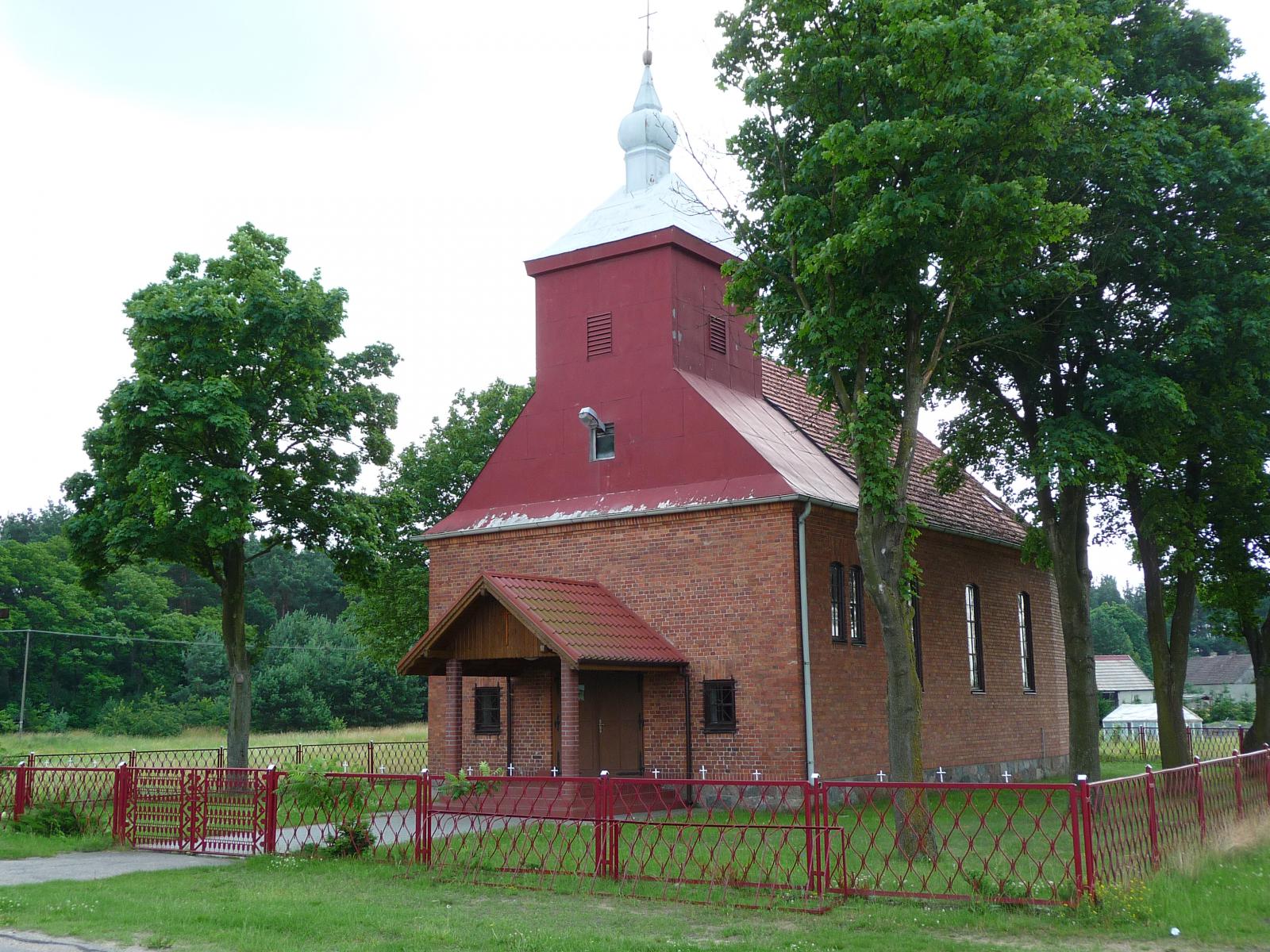 Neoromański kościół z ok.1879 roku
