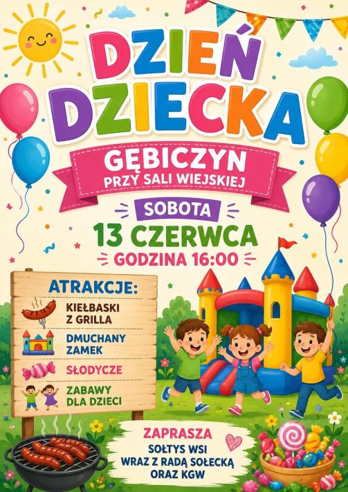Dzień Dziecka w Gębiczynie