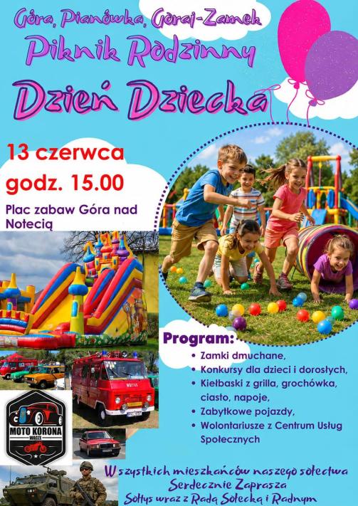Dzień Dziecka Góra nad Notecią