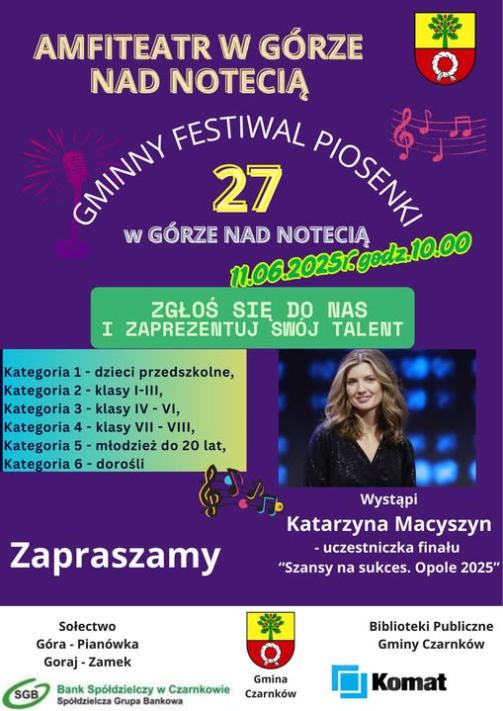 XXVII Festiwal Piosenki w Górze nad Notecią