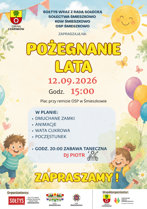 Pożegnanie lata w Śmieszkowie