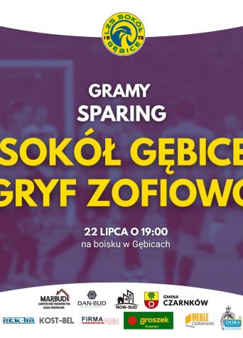Mecz Sokół Gębice vs Gryf Zofiowo