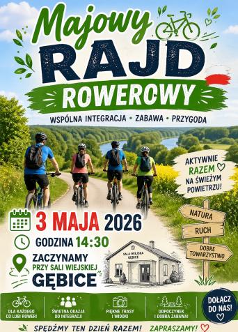 Majowy Rajd Rowerowy w Gębicach