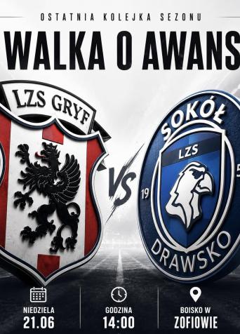 Mecz-Gryf Zofiowo vs Sokół Drawsko