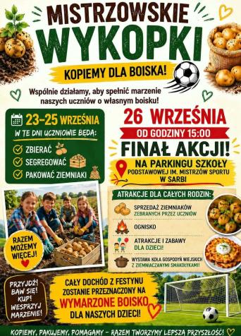 Mistrzowskie wykopki w Sarbi