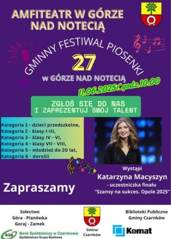 XXVII Festiwal Piosenki w Górze nad Notecią