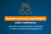 Wsparcie psychologiczne dla osób z chorobami neurologicznymi z województwa wielkopolskiego