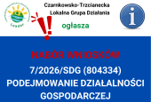 Nabór wniosków na rozpoczęcie działalności gospodarczej