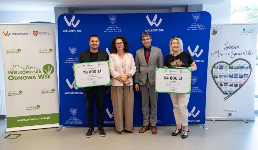 Pięknieje Wielkopolska Wieś 2025”- podpisanie umowy