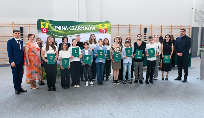 Uroczystość wręczenia stypendiów Wójta i Rady Gminy Czarnków