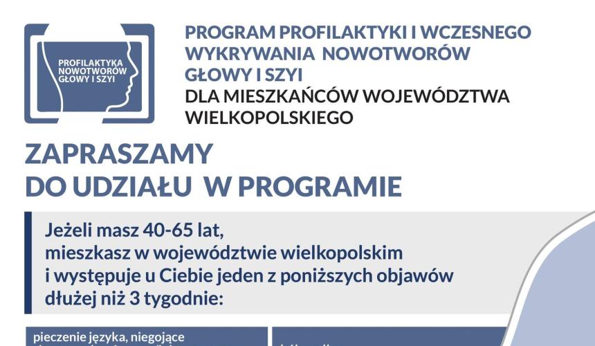 Bezpłatne badania profilaktyczne.