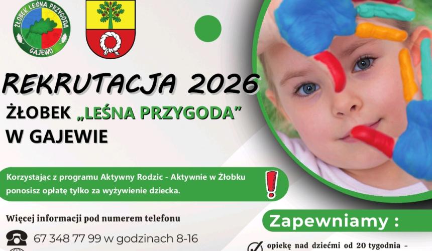 Leśna Przygoda Czeka na Twojego Maluszka! Rekrutacja 2026 🌿