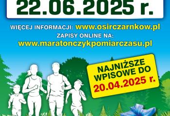 Plakat informacyjny 3. Bieg o Kwiat Paproci