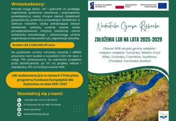 Nadnotecka Grupa Rybacka rozpoczyna wdrażanie Rybackiej Lokalnej Strategii Rozwoju