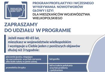 Bezpłatne badania profilaktyczne.