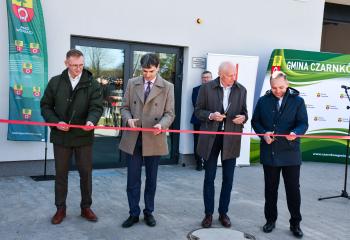 Otwarcie oczyszczalni w Gajewie