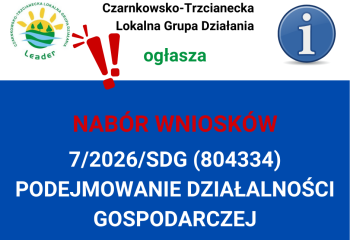 Nabór wniosków na rozpoczęcie działalności gospodarczej