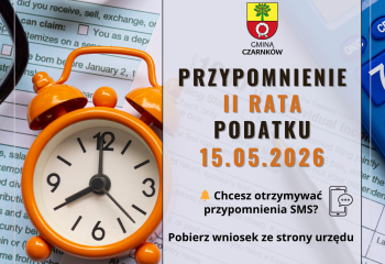 WAŻNE TERMINY I UŁATWIENIA DLA MIESZKAŃCÓW